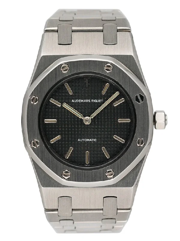 Audemars Piguet Royal Oak 8638ST Black Dial Steel Ladies Watch