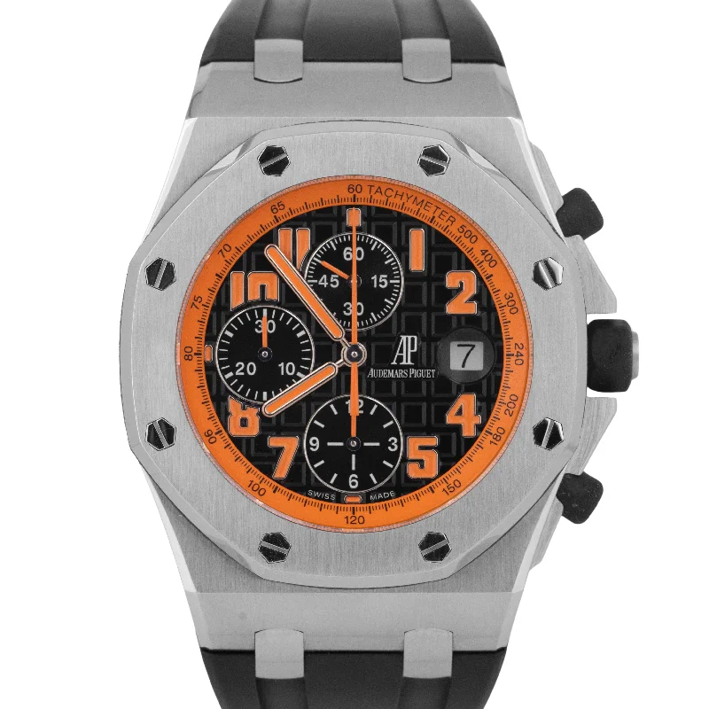 MINT PAPERS Audemars Piguet Royal Oak Offshore Volcano Orange Steel 26170ST BOX