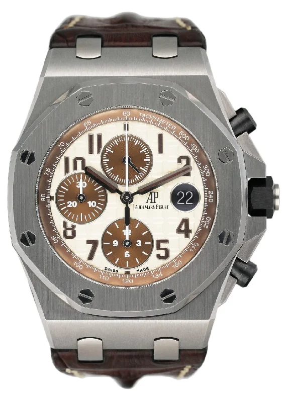 Audemars Piguet Royal Oak Offshore 26470ST Safari Mens Watch Box Papers