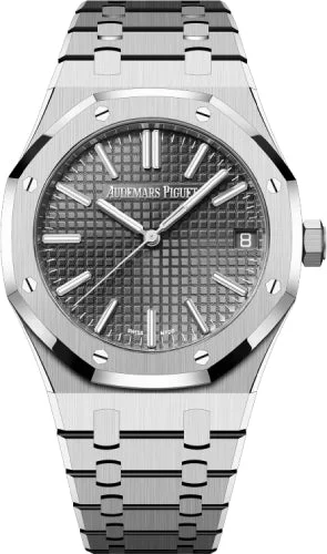 Audemars Piguet Royal Oak 41mm Selfwinding "50th Anniversary" Stainless Steel Grey Dial - 15510ST.OO.1320ST.05