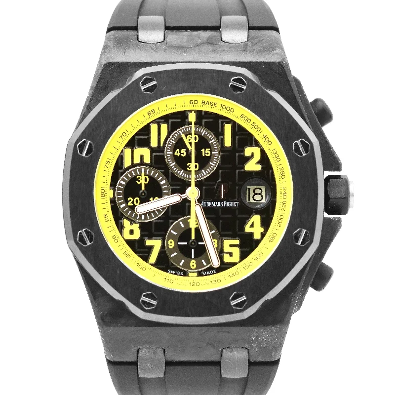 Audemars Piguet Royal Oak Offshore BUMBLE BEE Forged Carbon Black Yellow 26176FO