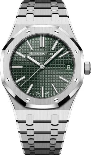 Audemars Piguet Royal Oak Green Dial 41mm Watch 15510ST.OO.1320ST.04