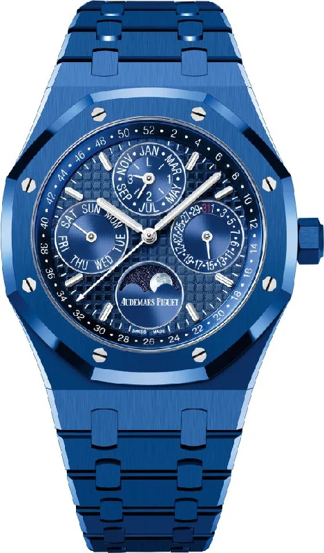 Audemars Piguet Royal Oak Perpetual Calendar 41mm Ceramic Blue Dial 26579CS.OO.1225CS.01