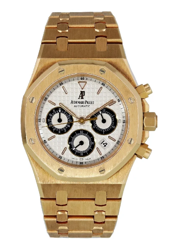 Audemars Piguet Royal Oak Chronograph 25960OR.OO.1185OR.02  Pink Gold Mens Watch